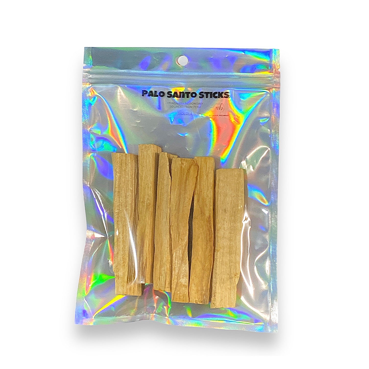 Pack of 6 Palo Santo Sticks Ethically & Responsibly Sourced from Peru Natural Healing Aromatherapy